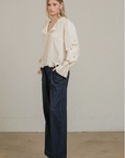 Petal Embroidered Blouse