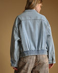 Shania Denim Bomber Jacket