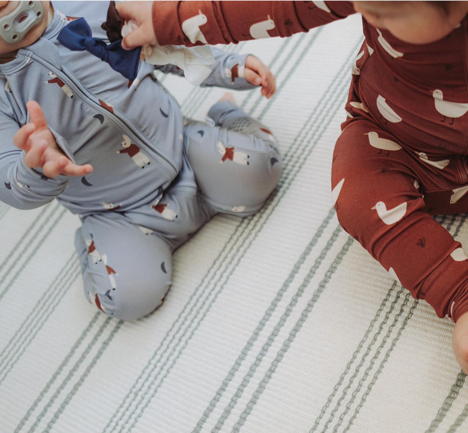 Shooting for the Moon Bamboo Zip Romper
