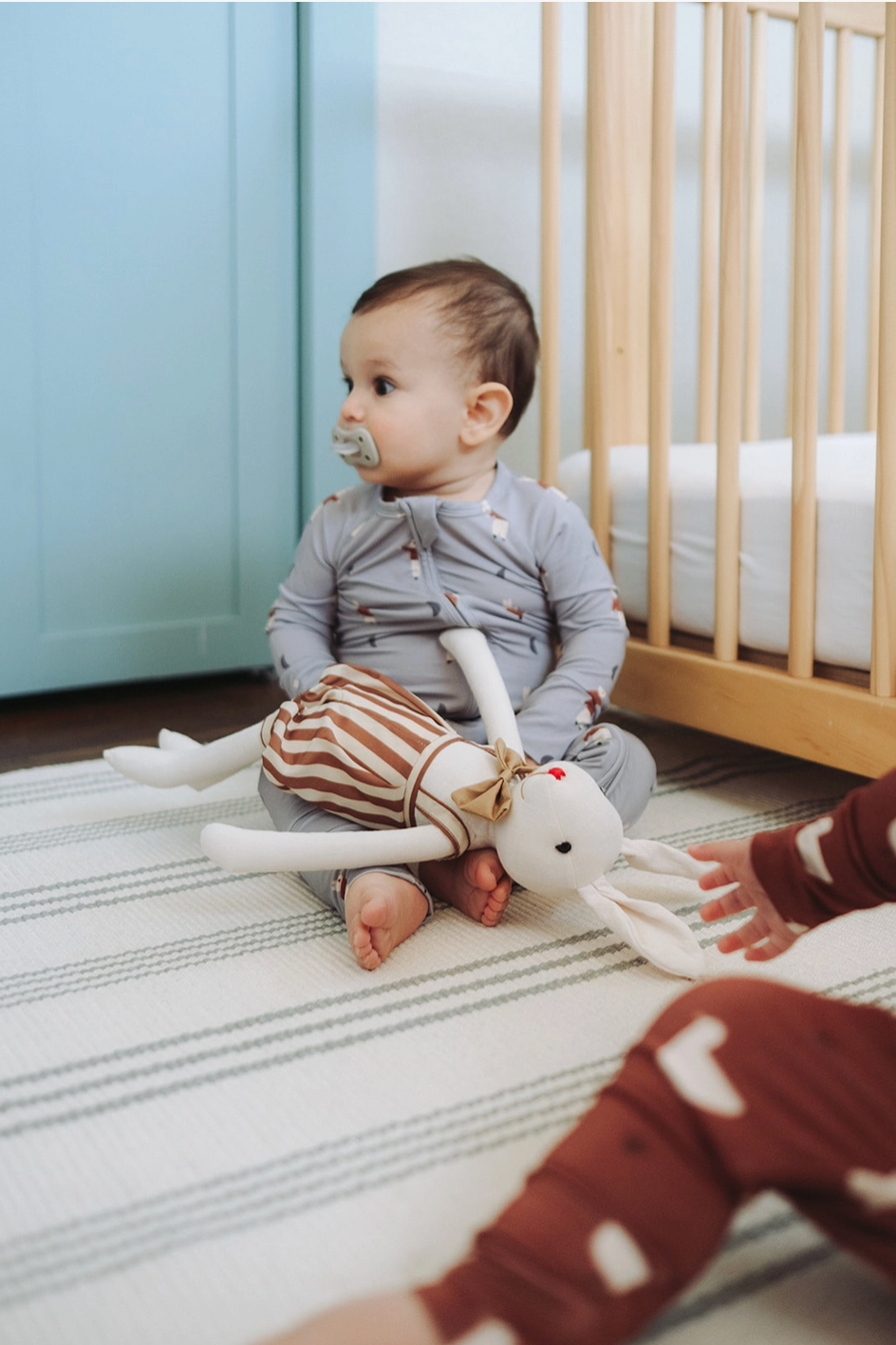 Shooting for the Moon Bamboo Zip Romper