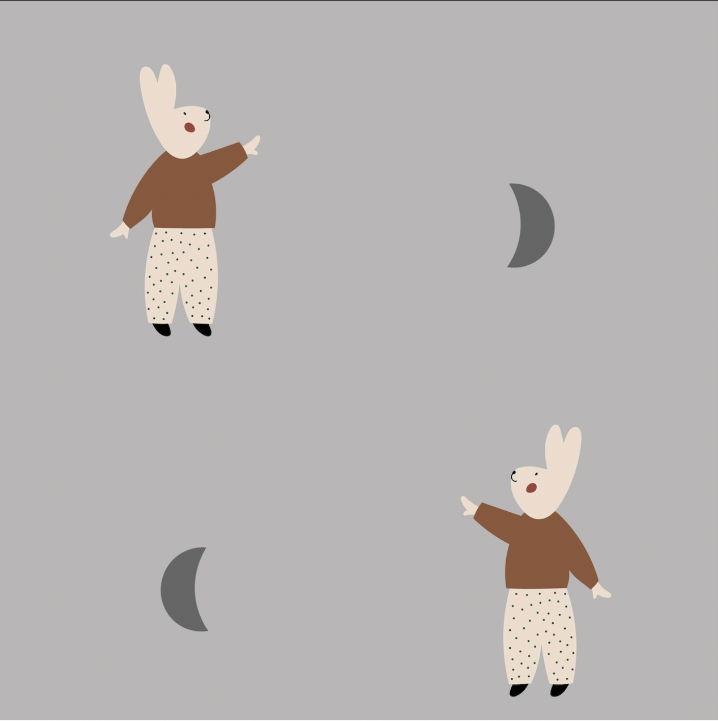 Shooting for the Moon Bamboo Zip Romper