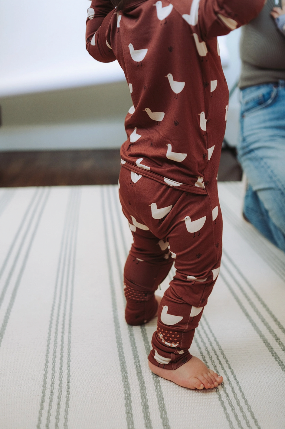 Terra Duck Bamboo Zip Romper