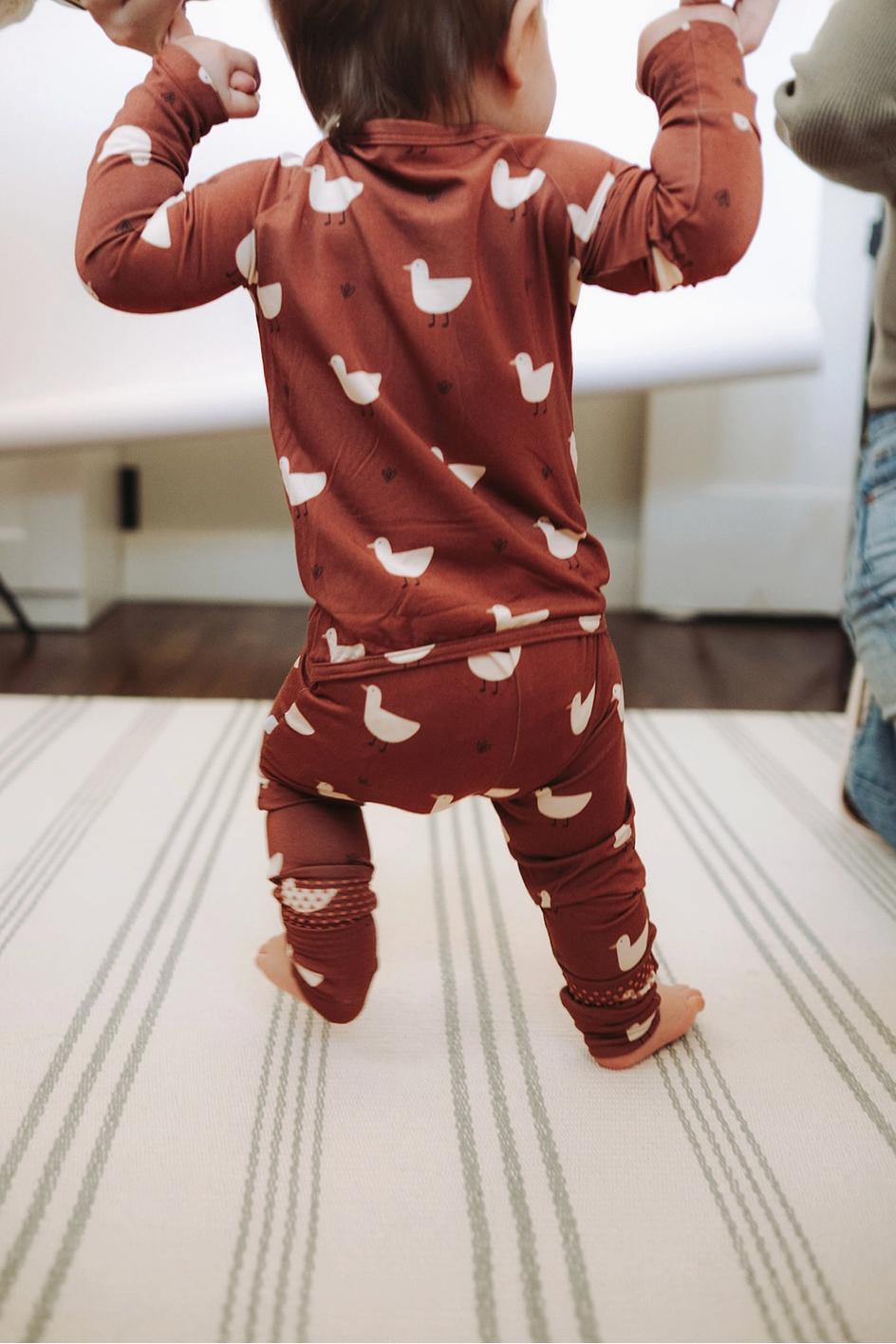 Terra Duck Bamboo Zip Romper