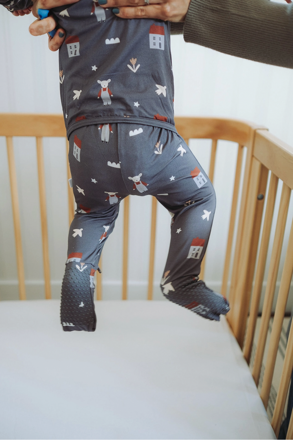 Overall + Home Bamboo Zip Romper