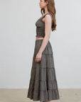Hazel Smocked Top & Ruffle Tiered Skirt Set