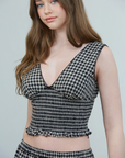Hazel Smocked Top & Ruffle Tiered Skirt Set