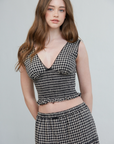 Hazel Smocked Top & Ruffle Tiered Skirt Set