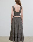 Hazel Smocked Top & Ruffle Tiered Skirt Set