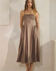 Whimsy Chocolate Smocked Dress