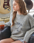 Cafe De Paris Embroidered Sweater