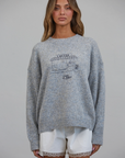 Cafe De Paris Embroidered Sweater