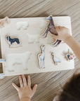 Farm Animals Wooden Puzzle: A Tabitha Paige Puzzle