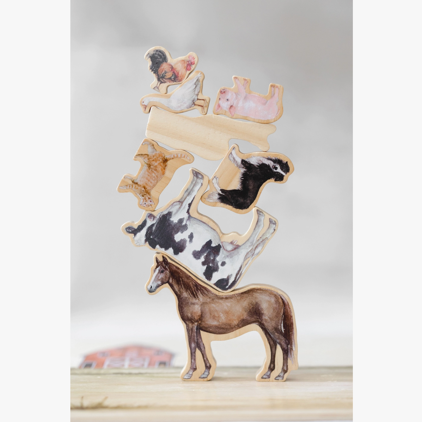 Farm Animals Wooden Puzzle: A Tabitha Paige Puzzle
