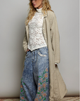 Harper Long Cotton Coat Jacket