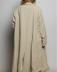 Harper Long Cotton Coat Jacket