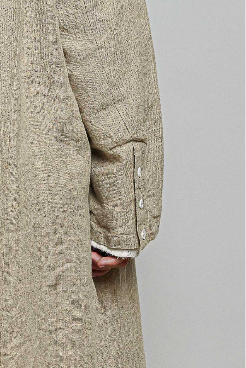 Harper Long Cotton Coat Jacket