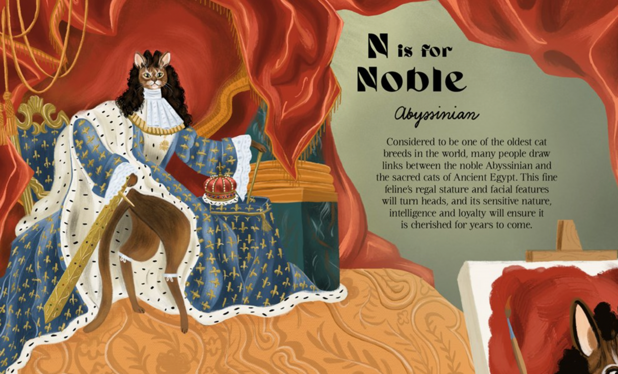 Catphabet : A Cat Alphabet Hardcover Book