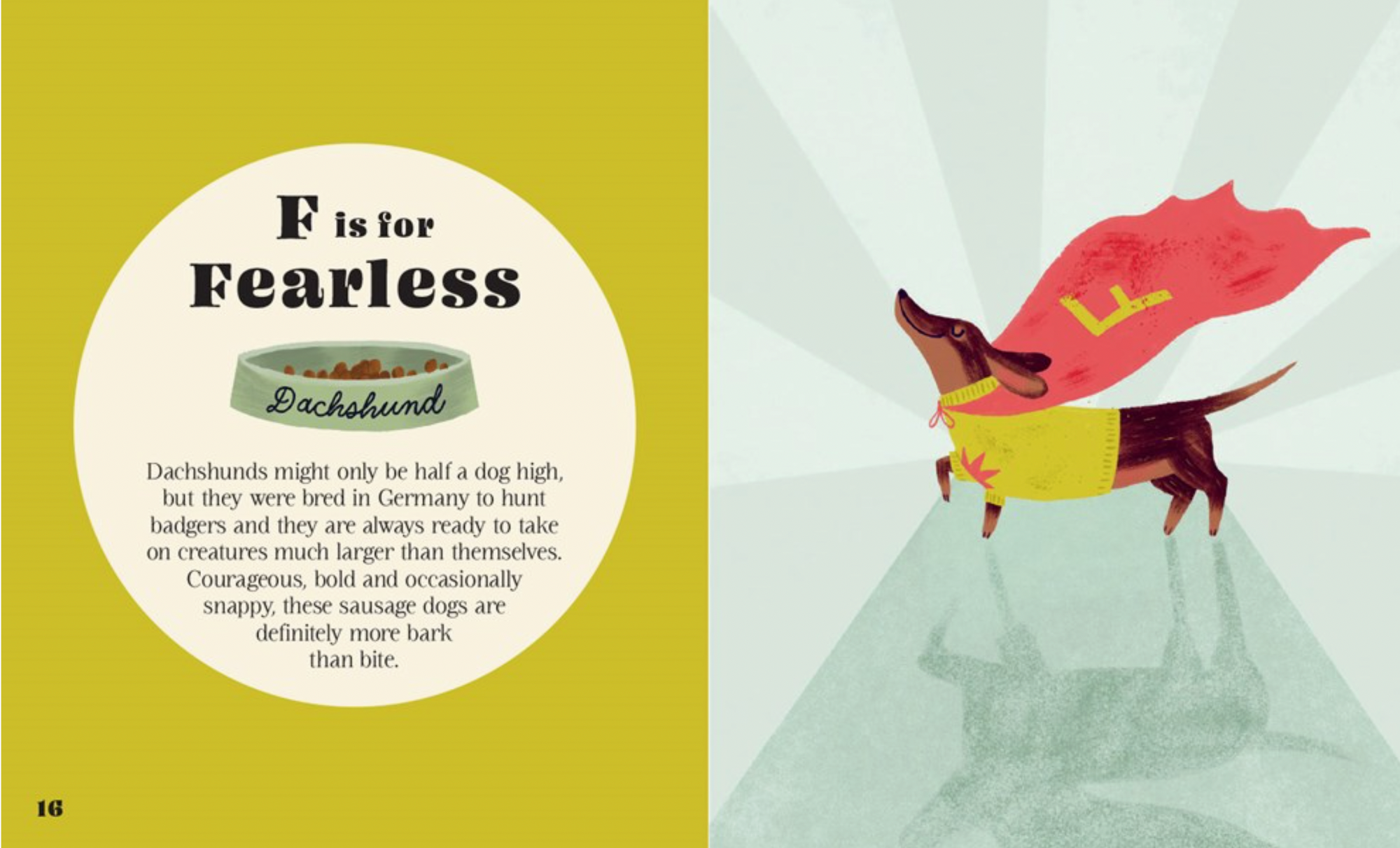 Dogphabet: A Whimsical Celebration of Our Favorite Canines Hardcover Book