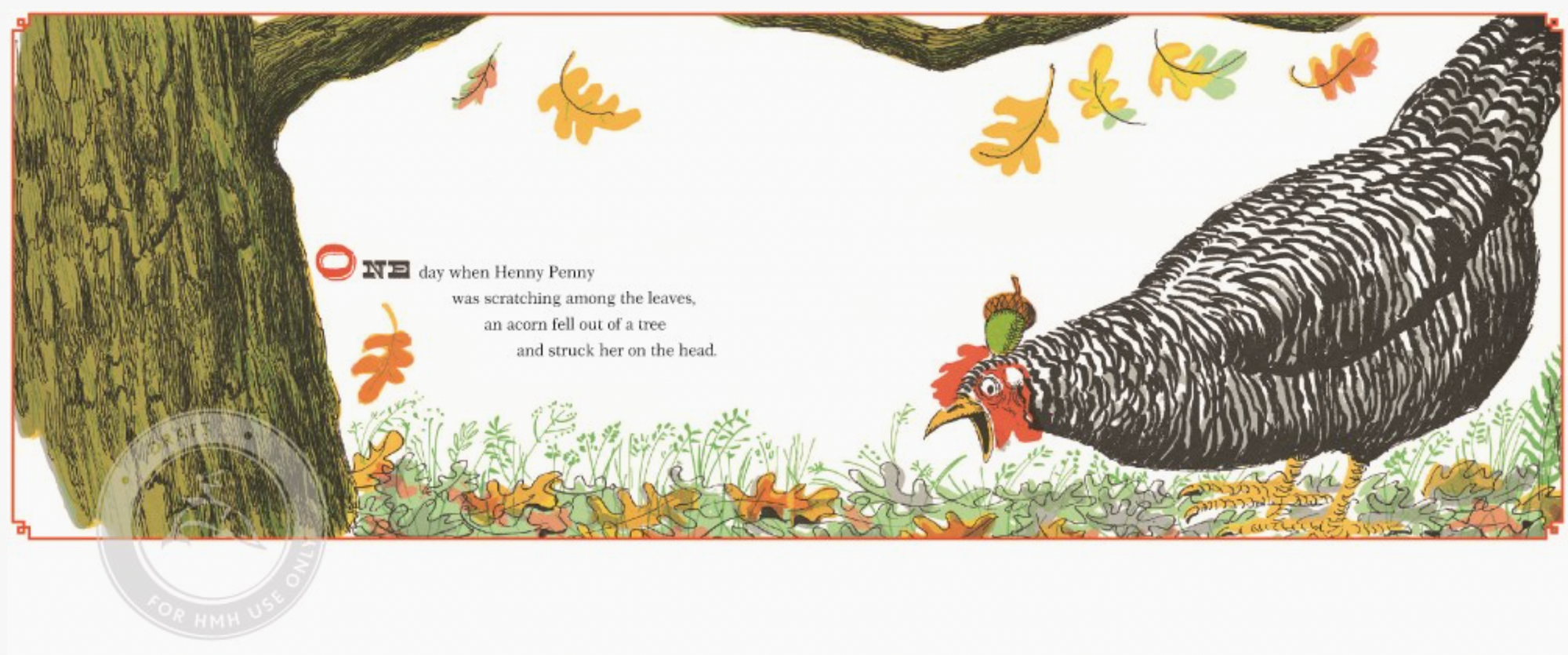 Henny Penny: Paul Galdone - Hardcover Book