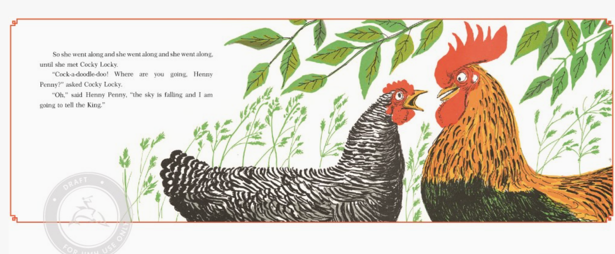 Henny Penny: Paul Galdone - Hardcover Book