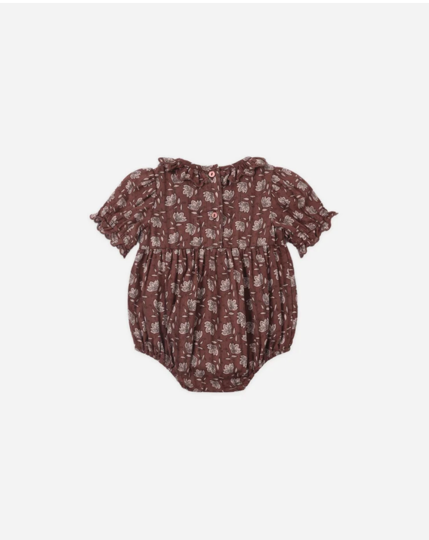 Rylee + Cru Liv Romper Mulberry Iris