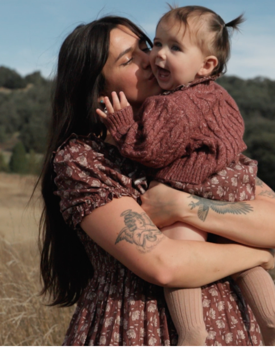 Rylee + Cru Liv Romper Mulberry Iris