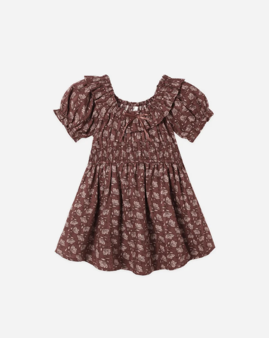 Rylee + Cru Dillon Dress Mulberry Iris