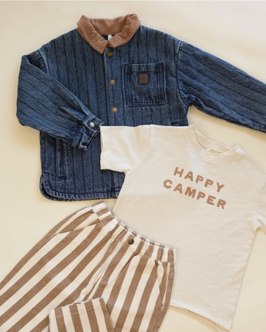 Rylee + Cru Nashville Quilted Jacket Indigo