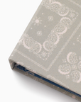 Concealed Spine Fabric Undated Planner, B5 - Bandana