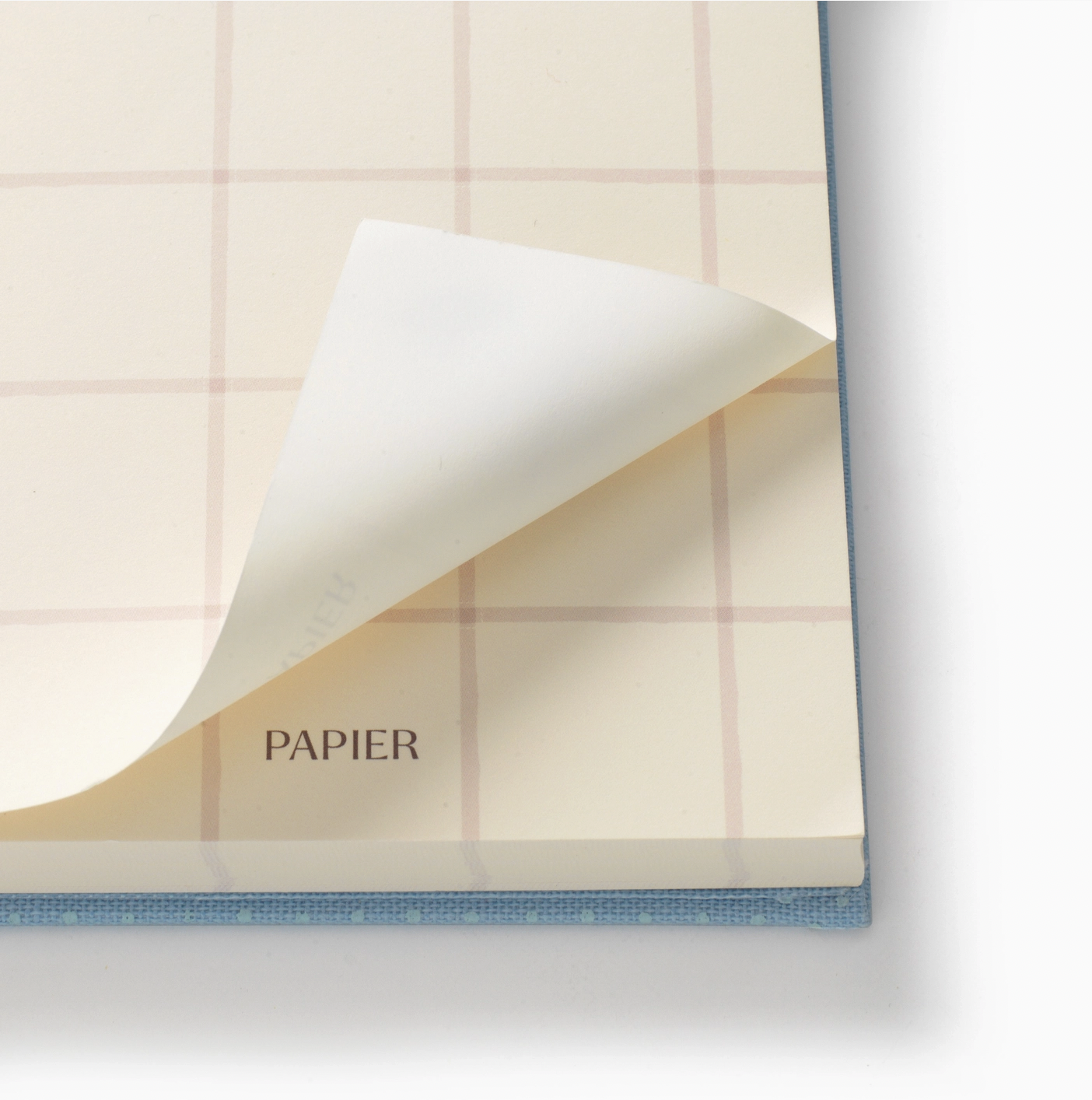 Fabric Hardcover Notepad - Dot &amp; Check