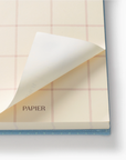 Fabric Hardcover Notepad - Dot & Check