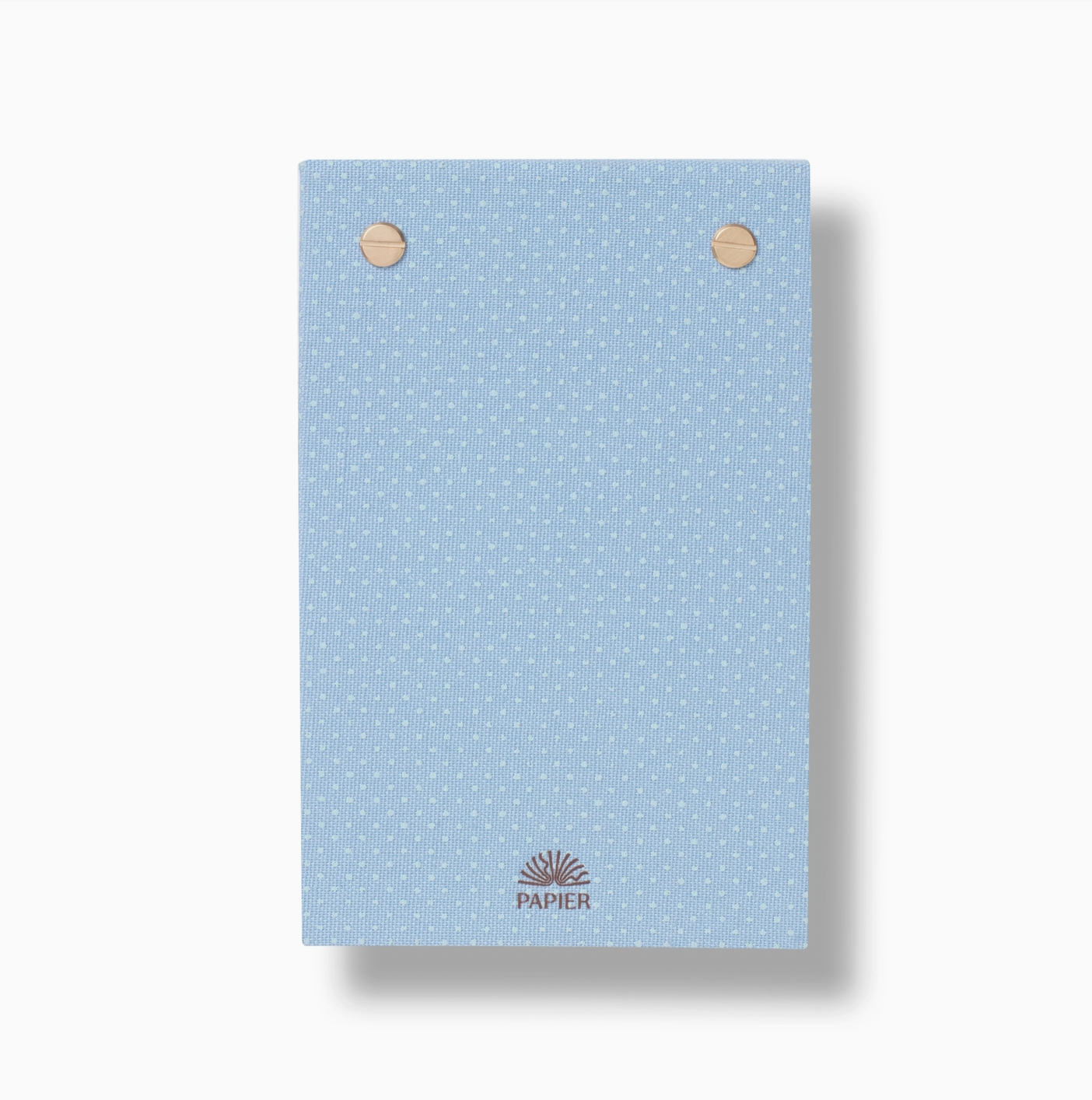 Fabric Hardcover Notepad - Dot &amp; Check