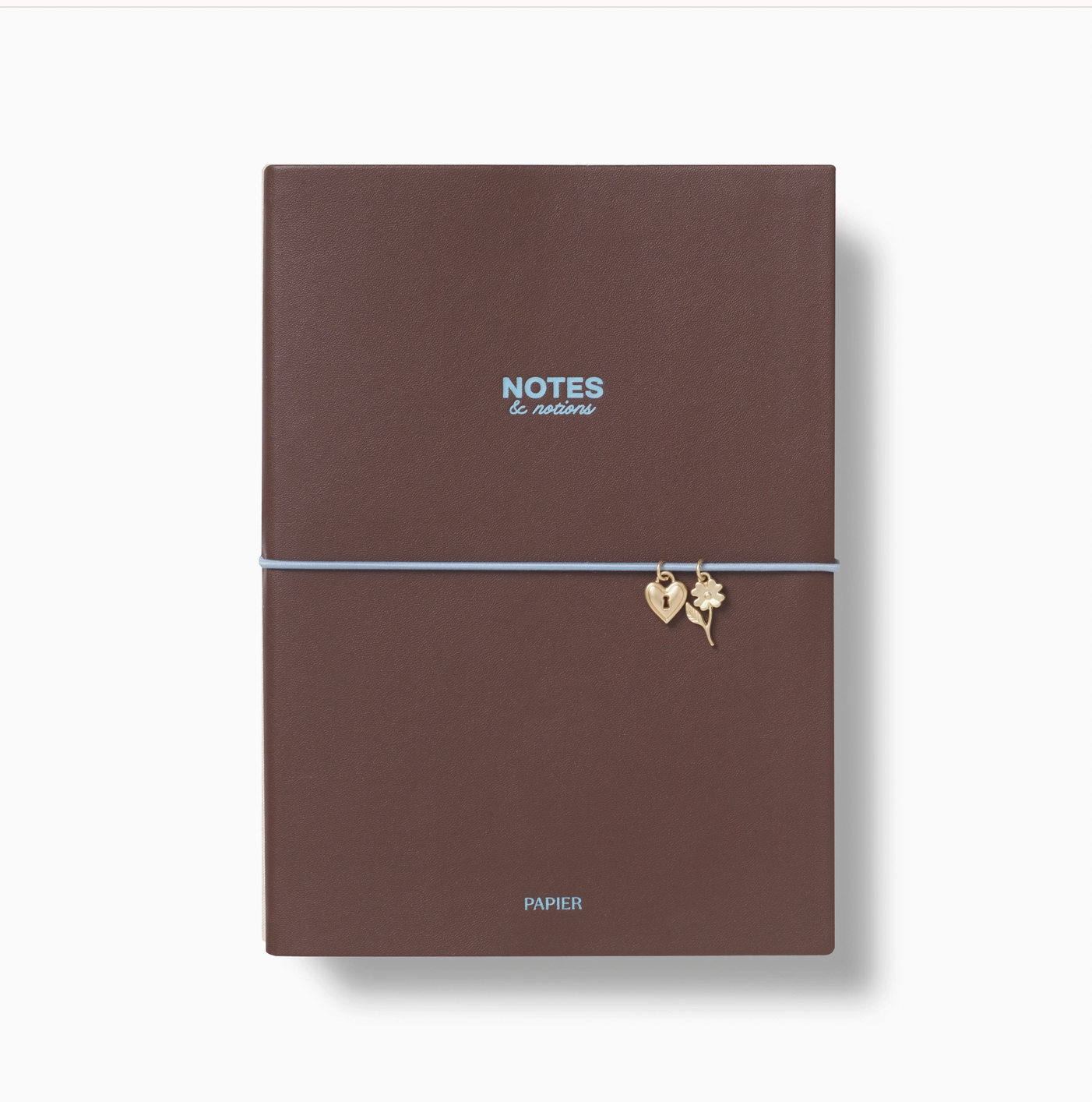 Lined Notebook, A5 Pu Softcover - Chestnut &amp; Ink