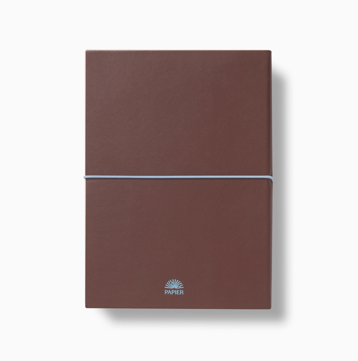 Lined Notebook, A5 Pu Softcover - Chestnut &amp; Ink