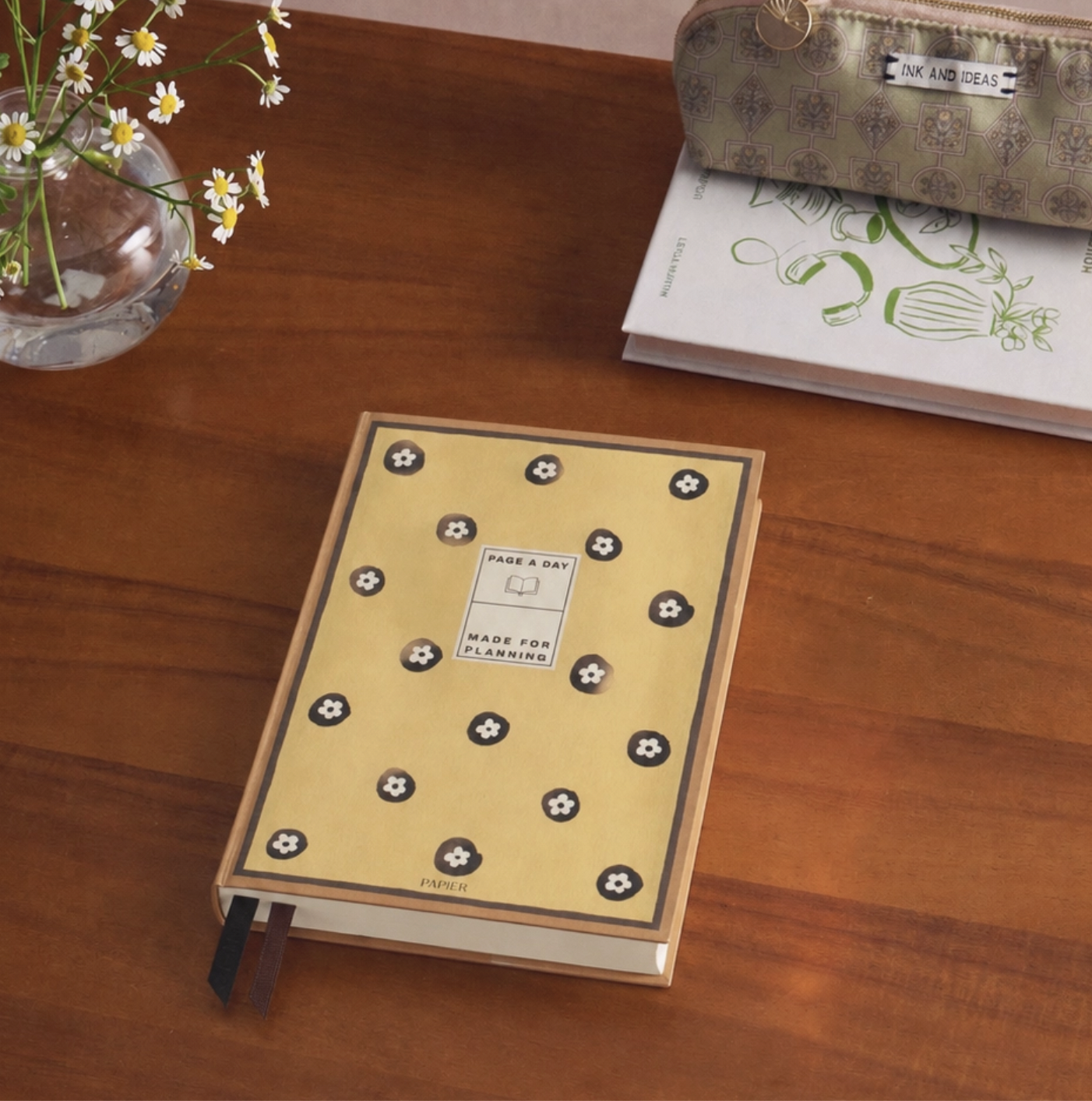 Page A Day Planner, Undated A5 Hardcover - Made For Planning