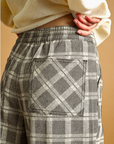 Darla Ruffle Plaid Pants