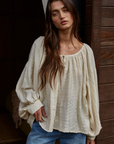 Tillie Scoop Neck Blouse