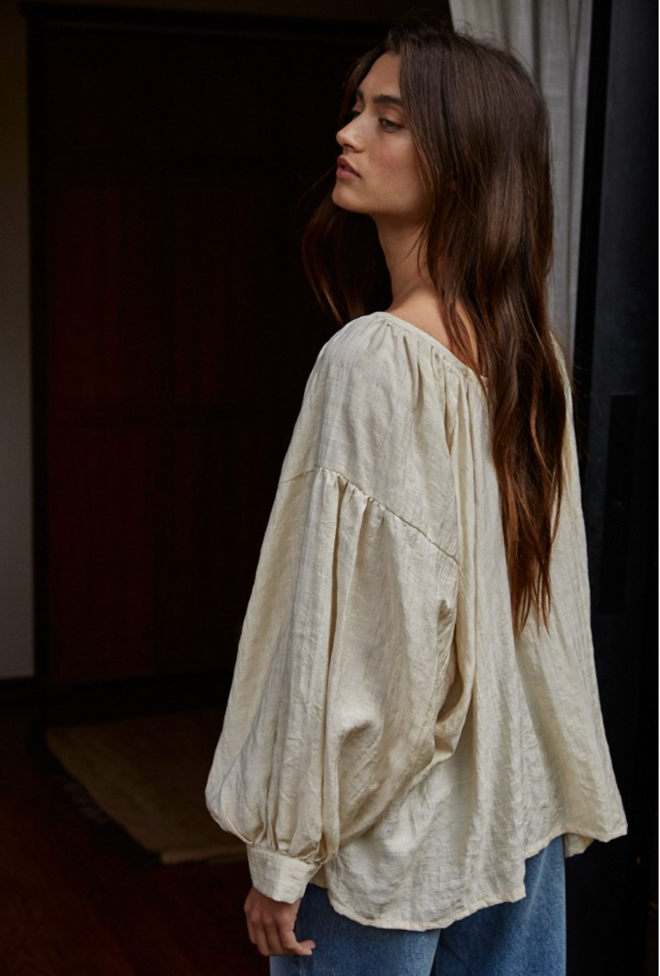 Tillie Scoop Neck Blouse