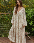 Fawnie Floral Tiered Maxi Dress