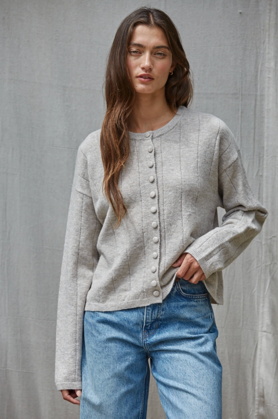 Essie Button Up Cardigan