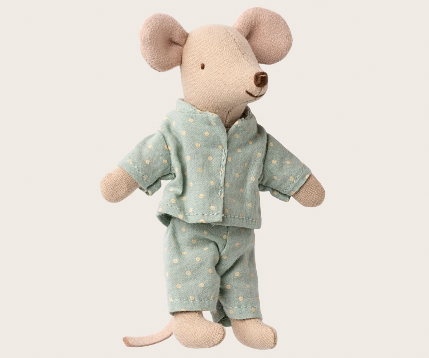 Little brother mouse in matchbox Maileg