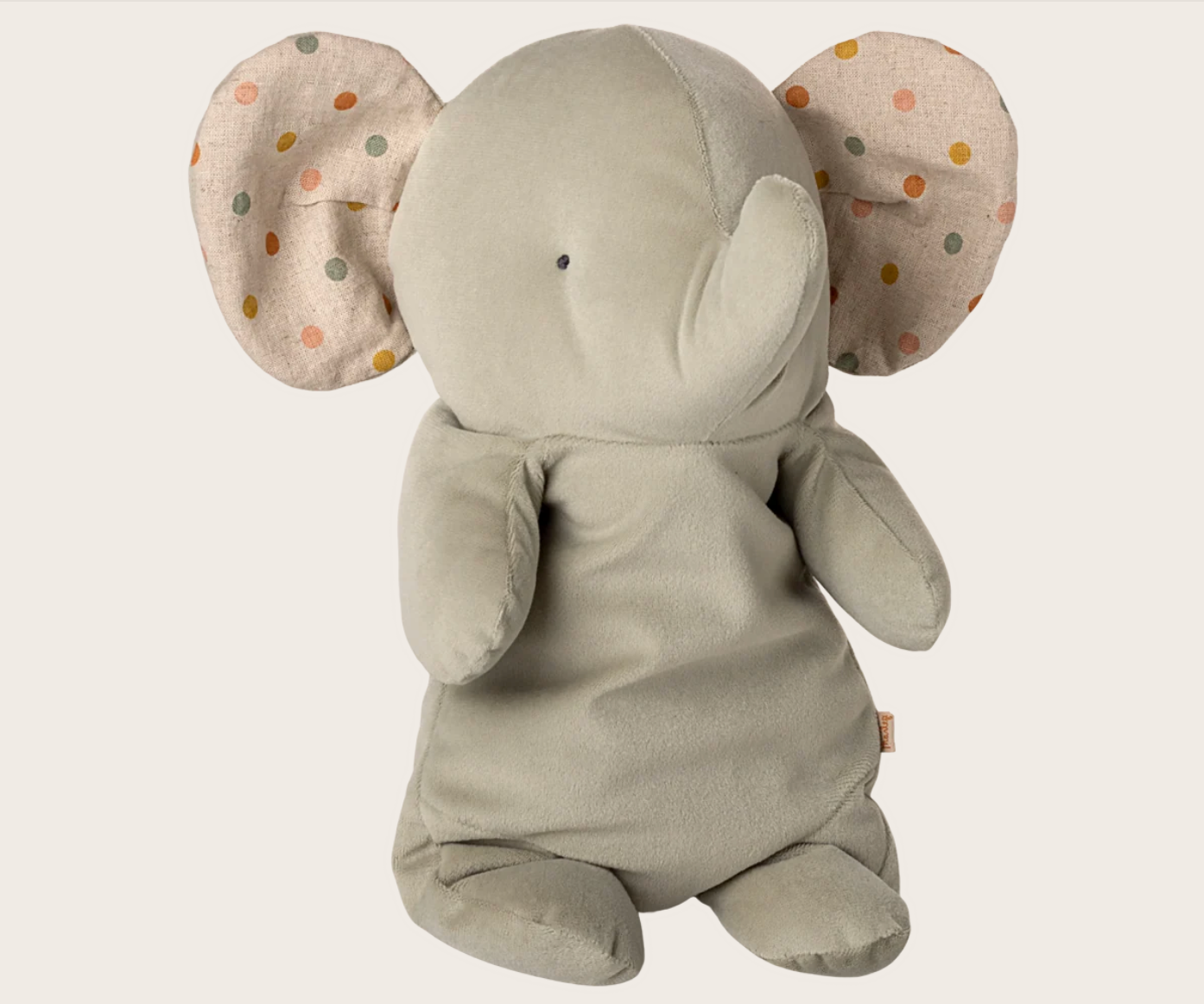 Safari friends, Elephant, Medium - Iron grey