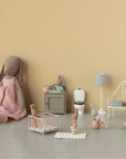 Vintage bench, Mini - Off white Maileg