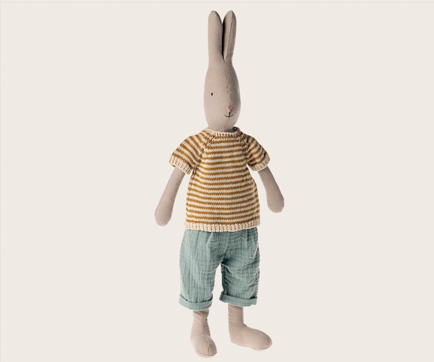 Rabbit, Size 3 - Classic - Knitted shirt and pants