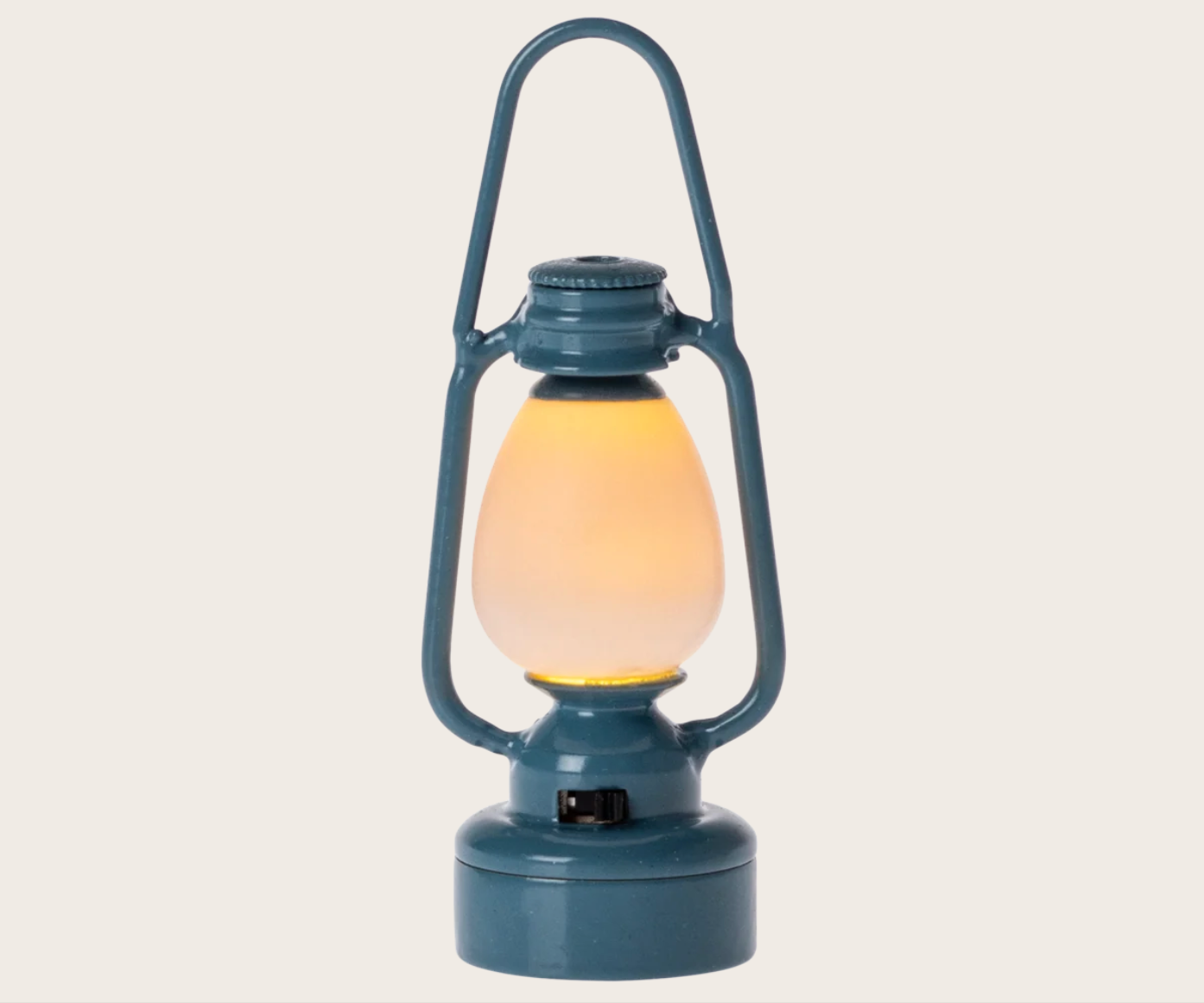 Vintage lantern, Mouse - Blue Maileg