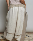 Thermal High Rise Knit Sweater Pants