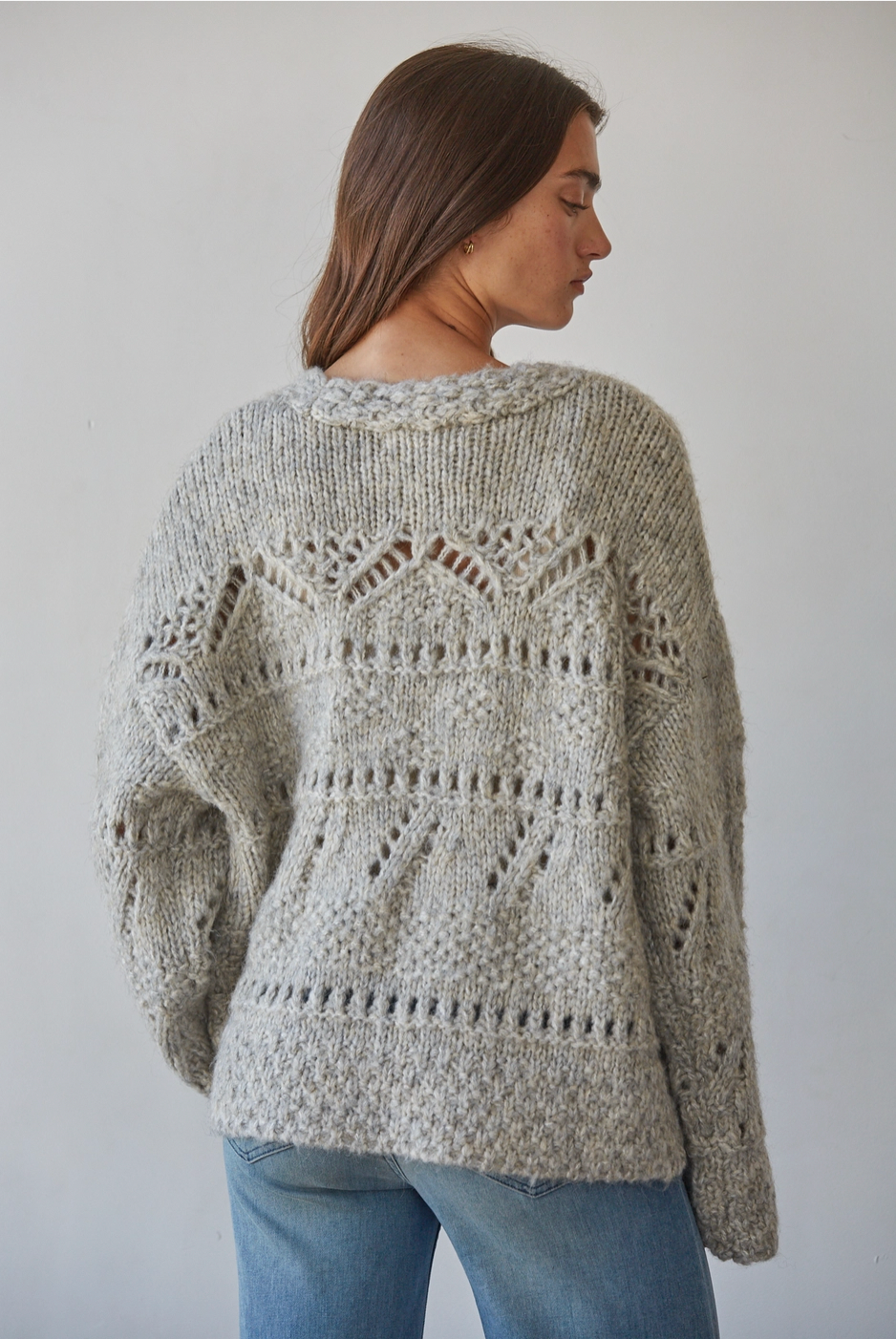 Leah Button-down Cardigan