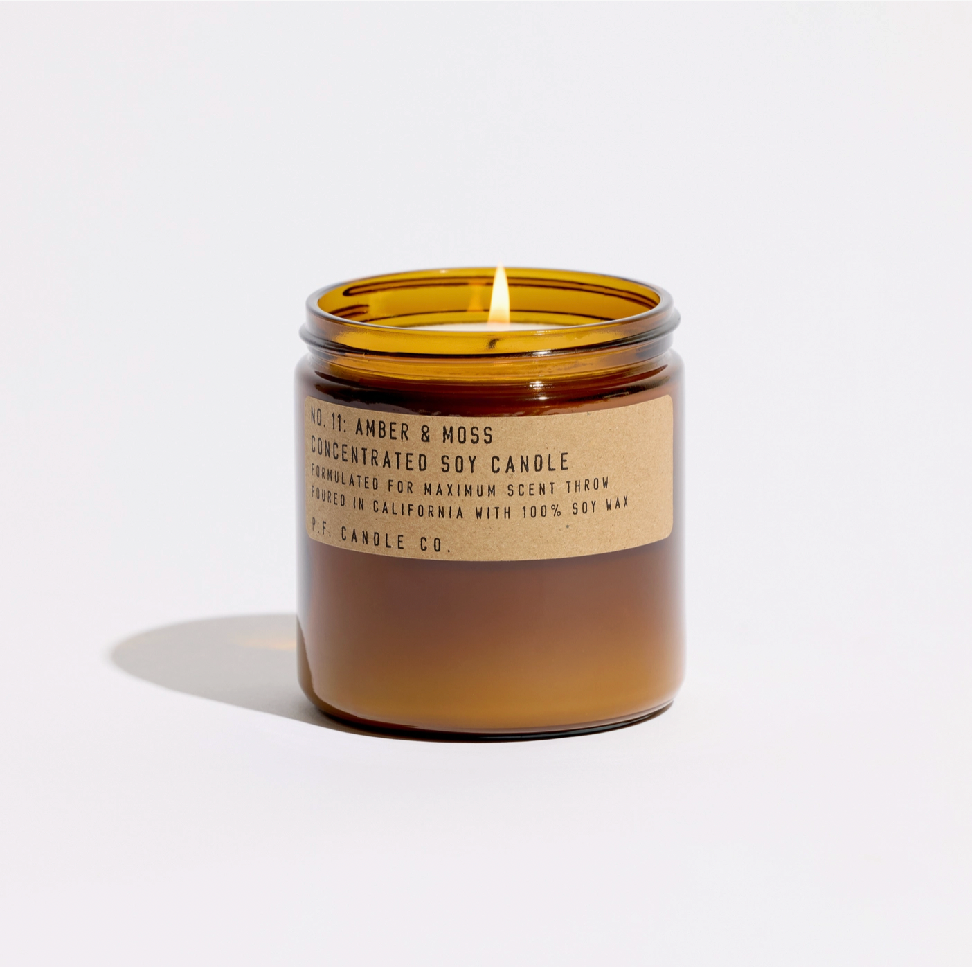 Amber &amp; Moss - 12.5 oz Large Concentrated Candle