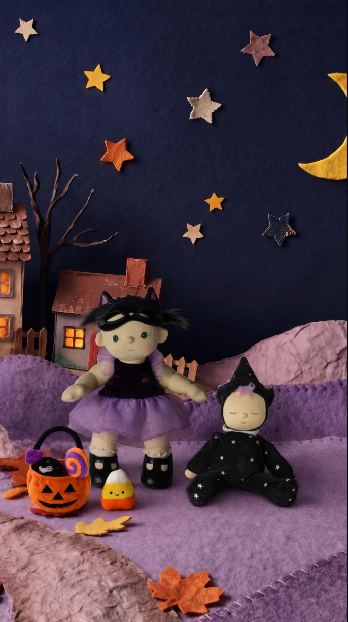 Dozy Dinkum Willa Witch Black