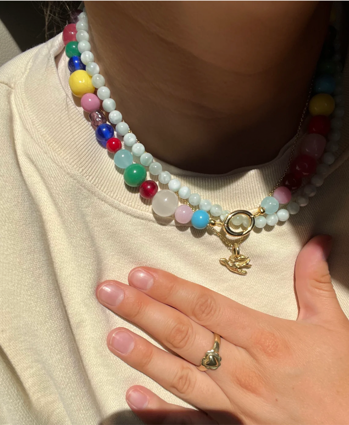18 inch Beaded Necklaces by Oui Chef Studios